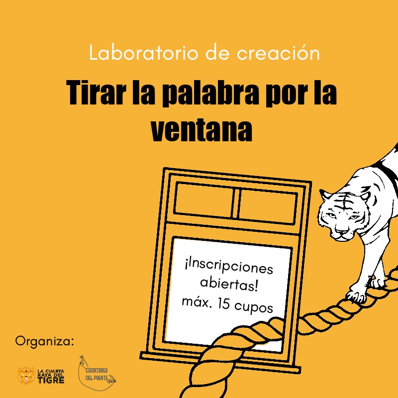 Laboratorio de creación: Tirar la palabra por la ventana